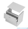 Oristo Montebianco szafka z blatem 120x60x46 piakowy mat OR47-SD2S-120-10/OR00-BU-120-10